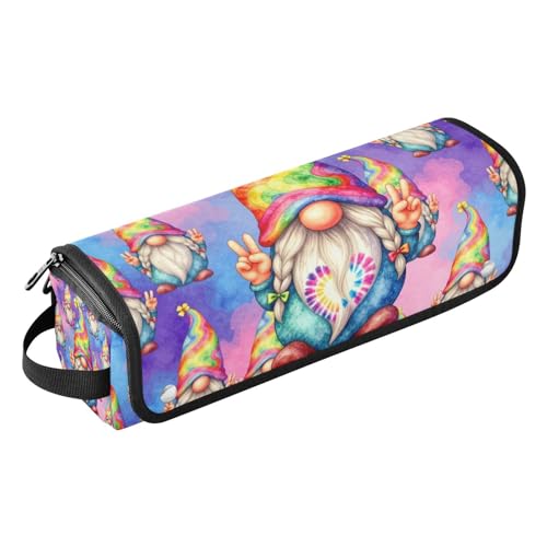 Organizador 2 en 1 para herramientas de cabello con estera resistente al calor, impermeable y portátil, bolsa de viaje abierta para planchas, alisadoras, rizadores, funda divertida para mujer miniatura 1