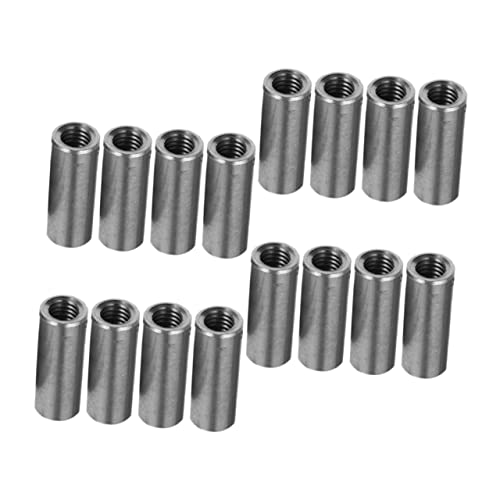 Cabilock Stainless Steel Welded Nuts Long Cylindrical Coupling Nuts Smooth Surface for Easy Installation