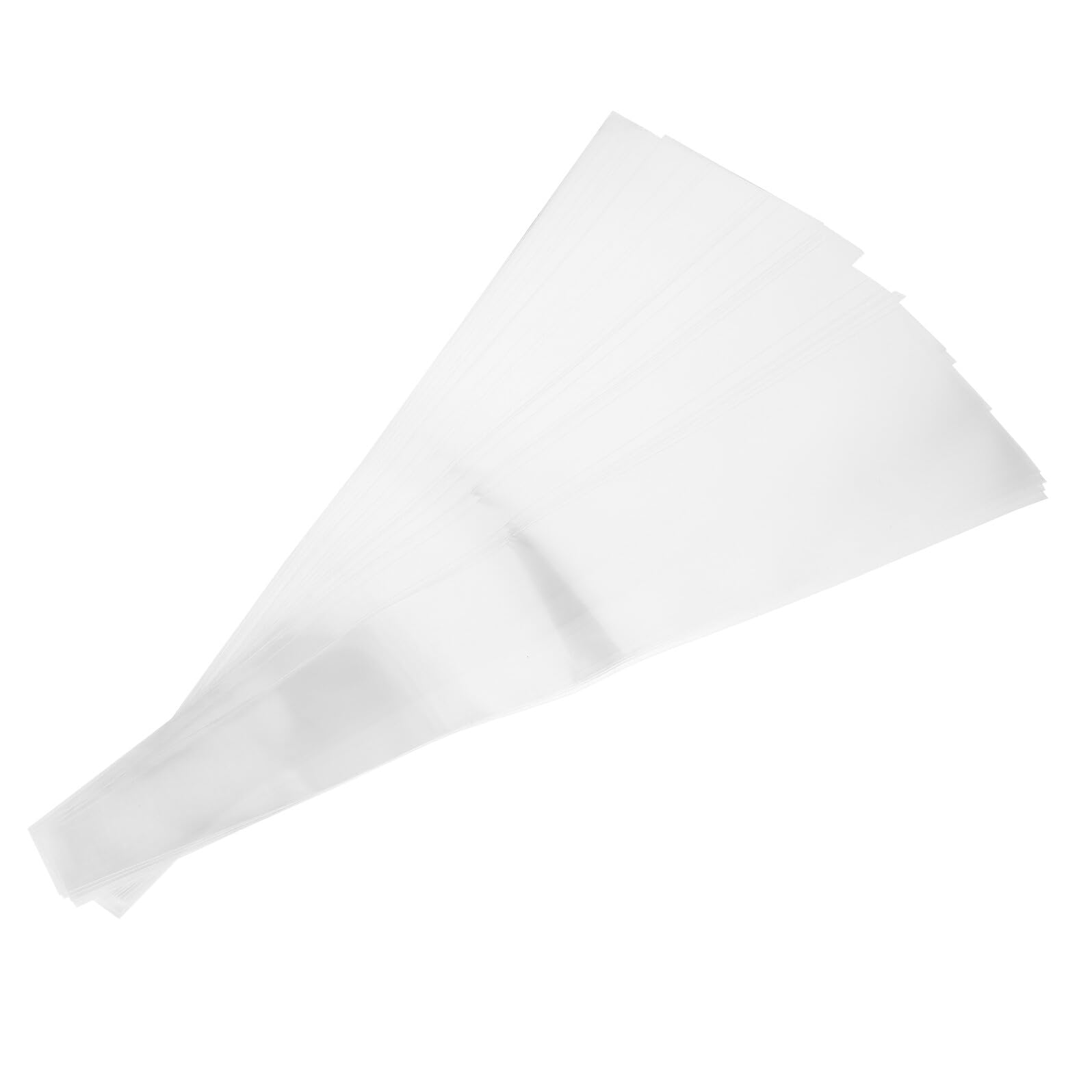 ARTIBETTER 50pcs Cellophane Flower Bags Small Size 4.7 Mil Single Stem Bouquet Wrap Floral Packaging Supplies for Florists and Wrapping