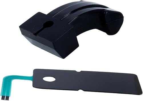 Ausi Cymbal Pedal Electric Drum Sheet Trigger Electric Drum Parts for Drums TD-1, Reed Sensor + Pedal Rubber