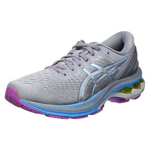 ASICS Gel-Kayano 27 löparsko dam turkos, 6 UK (6 EU), Digital aqua rent silver - 36 EU