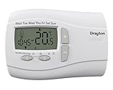 Drayton 22092 Wireless Programmable Room Thermostat, White (Supersedes Digistat +1RF +2RF +3RF) - Hanicks