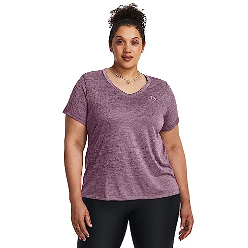 Image of Under Armour Plus Size Tech Solid Short Sleeve V-Neck