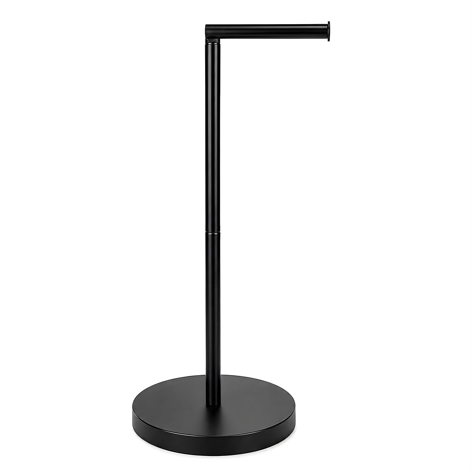 Matte Black Freestanding Toilet Paper Holder Stand, 3.3 lbs Base — Amazon image 9