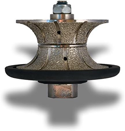 Zered RBHV-V30C 30 mm. Vaccum Brazed Profile Wheel For Granite - Full Bullnose