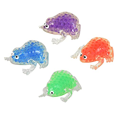 NOWAYTOSTART Frosch/Eiscreme Stress Ball Squishy Mash Ball Anti-Stressbälle zum Kneten Antistressball Toy für Dekompression, ADHS Erwachsene und Kindern(1 Packung in zufälligen Farben) Cover