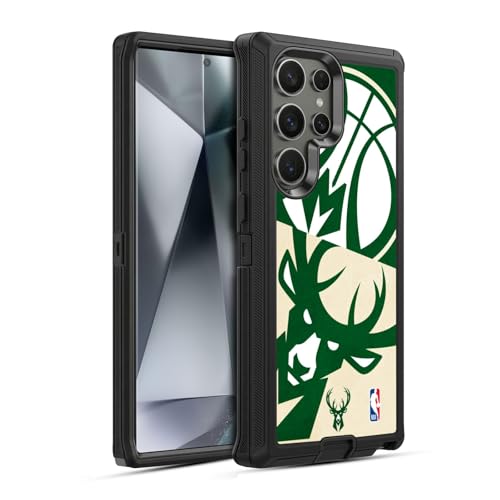 Coque NBA Samsung S24 Ultra Milwaukee Bucks idéale pour le sport et les matchs