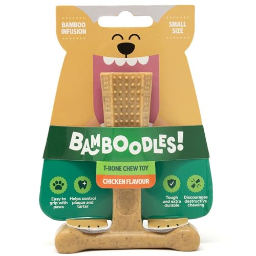 Bamboodles T-Bone Dog Chew Toy...