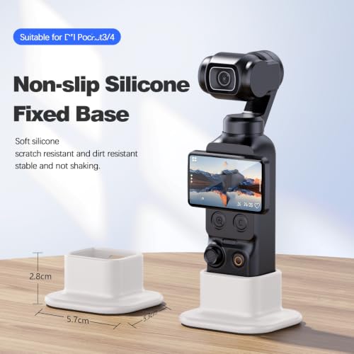 Soporte de silicona antideslizante y protector para DJI Pocket 3 / 4 3