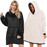 Anlass: Wenn Sie im Wohnzimmer immer fernsehen oder ein Buch auf dem Sofa lesen, ist dieser übergroße Hoodie die beste Wahl, und eine Decke ist ein tolles Weihnachtsgeschenk für Familie oder Freunde.