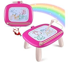 Smasiagon Toddler Toys for 1 2 3 Year Old Girls - Magnetic Drawing Board for Kids - Early Learning Doodle Board Writing Pai…