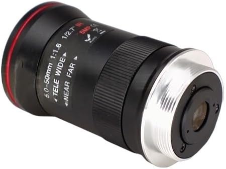 5-50mm Zoom Industrial Lens CS Mount 1/2.7 inch5-50mm 5MP