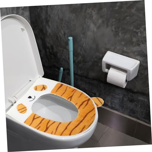 Alfombrilla de baño lavable para taza de váter confortable 7