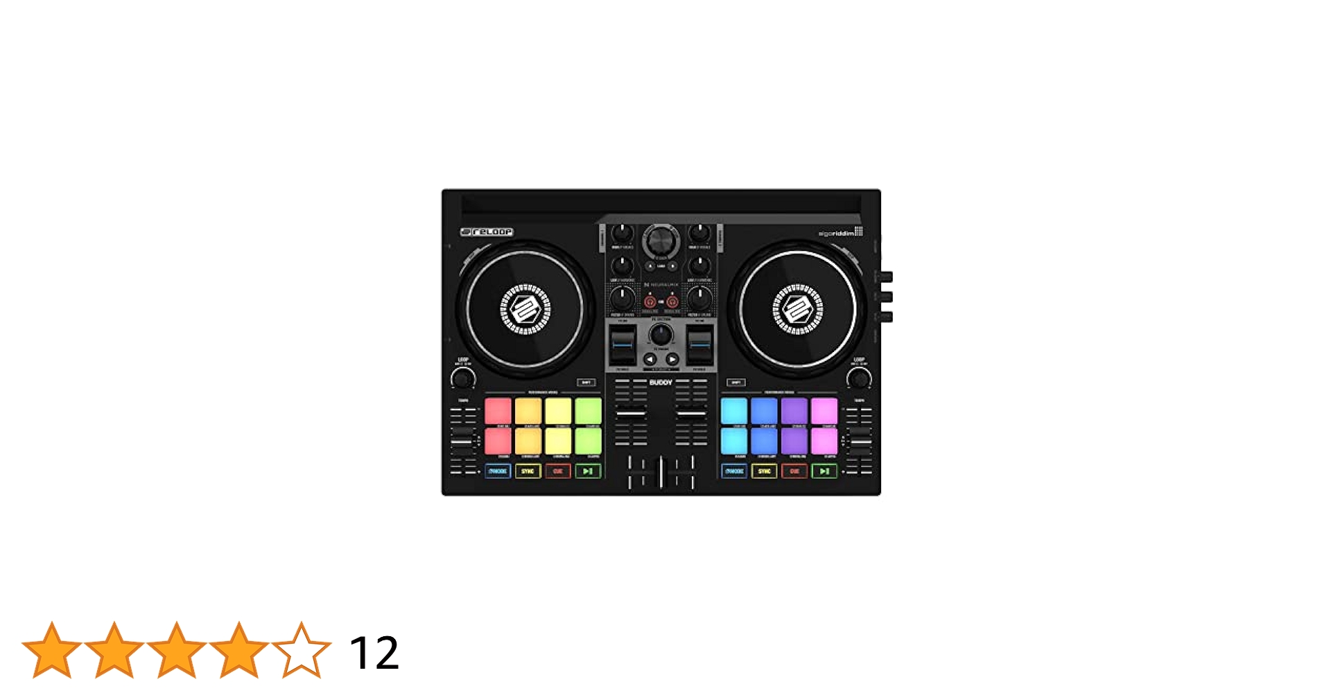 訳有 Reloop Buddy DJコントローラー Compact 2-Deck Amazon.com: Reloop Buddy Compact 2-Deck DJay Controller