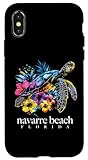Photo Gallery custodia per iphone x/xs souvenir per surfisti fiori tartaruga navarre beach florida Photo Gallery custodia per iphone x/xs souvenir per surfisti fiori tartaruga navarre beach florida