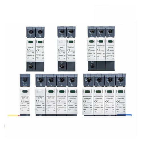 Proteja sus equipos de sobretensiones con el pararrayos SPD GSP9 de 3 polos y 40KA AC 385V