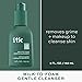 ITK Skincare 2-in-1 Milk-To-Foam Gentle Cleanser - Effective Face Wash + Makeup Remover with Vitamin B5, Pineapple + Coconut Enzymes for Radiant Skin - Cleanse, Remove Excess Makeup + Moisturize Skin