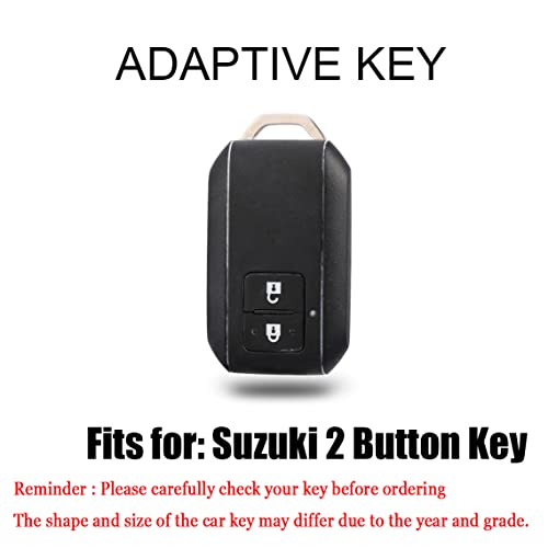 Coque de clé Suzuki Swift Wagon R accessoire protection télécommande smart remote gris
