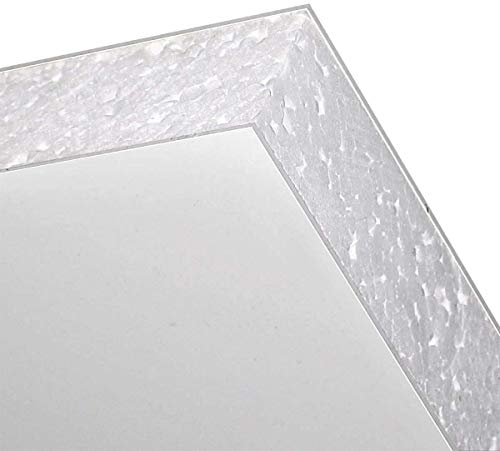 PVC UPVC Irish Oak/Irish Oak Irish Oak/White Flat Infill Door Panel 800mm x 950mm 20mm 24mm 28mm (24mm, IrishOak/White)