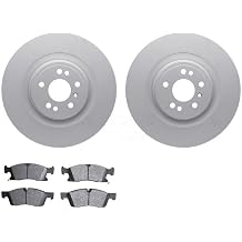 Brake Pad and Rotor Kit Front for 2017-2019 Mercedes GLS450 PG-387807