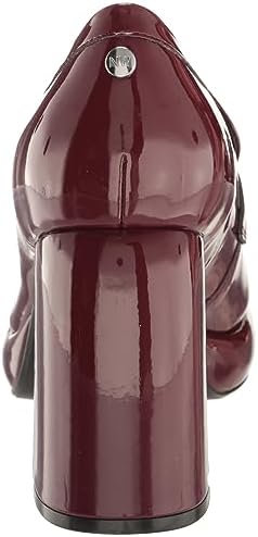 Nine West Women's Verge Loafer, Burgundy Patent, 12 | Image 2