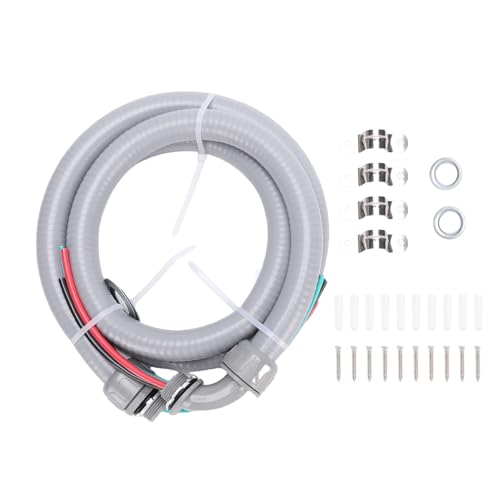 Conduit électrique flexible étanche non métallique 3/4 pouce avec fil pré-installé