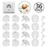 ☀CONTENIDO DEL PACK - 30 Protectores para Enchufes, 6 llaves para quitar los protectores para enchufes; asegure la seguridad de su hijo o bebé gracias a ese kit de protecciónes contra la electrocución.