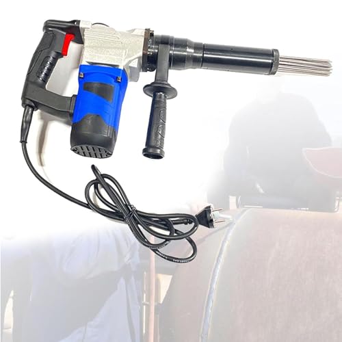Scrostatore Elettrico Ad Aghi Pulitore di scorie ad ago, pistola antiruggine da 1100 W, scalpelli elettrici a getto, incrostazione elettrica portatile, macchina per la pulizia della rimozion