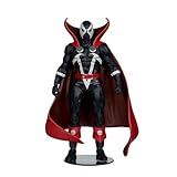 McFarlane Spawn 77 (Black and Red) 7in Action Figure with Comic Toys Digital Collectible [Red Platinum Edition]