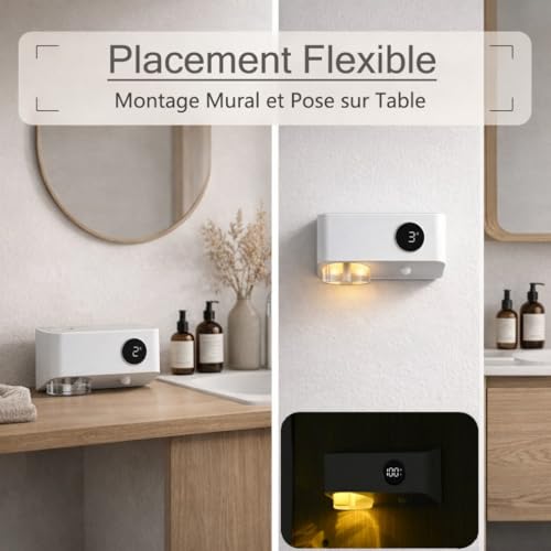 Diffuseur parfum maison sensoriel pour entrée et couloir avec veilleuse - 7