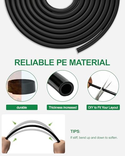 IRRIGARDENER Drip Irrigation System for Garden, 180FT Tubing - image 5