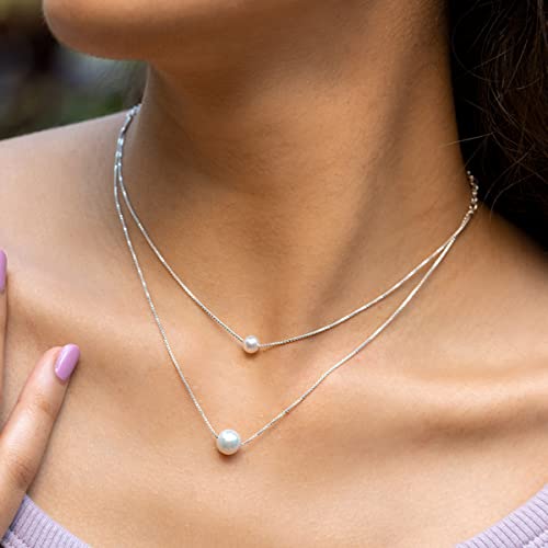 Shaya Women By Caratlane Pearls Of Laughter Necklace In 925 Silver - Image 2