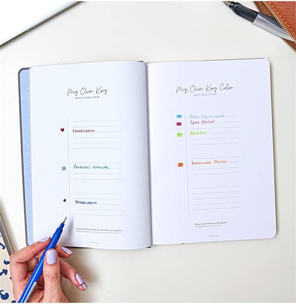Le Color 17X24 Keten Noktalı Bullet Journal Defter Koala