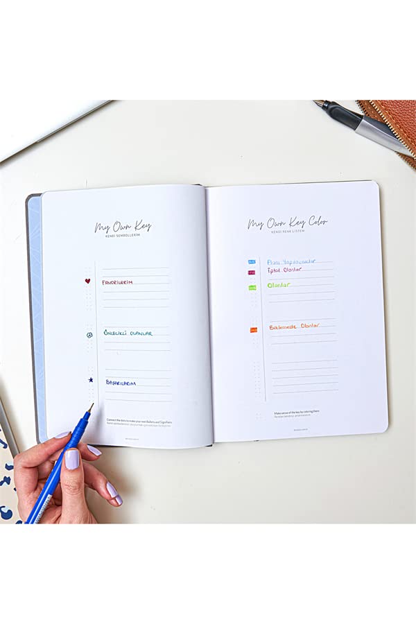 Le Color 17X24 Keten Noktalı Bullet Journal Defter Koala