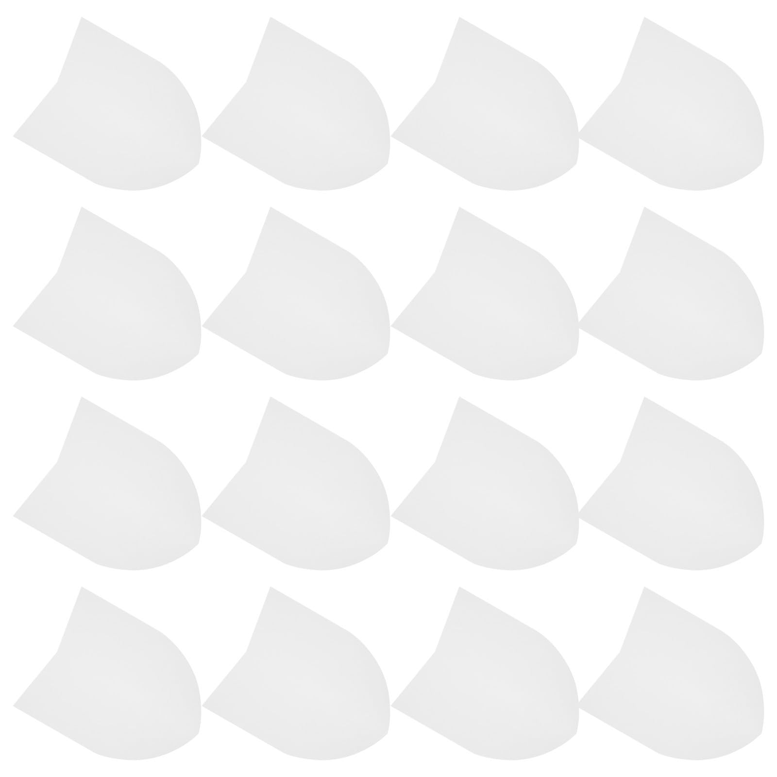 CRAFTHROU 16pcs Blank Paper Shield for Handheld Cardboard Craft Shield Made of Paper Safe and Easy to Decorate for Group Activities and Parties
