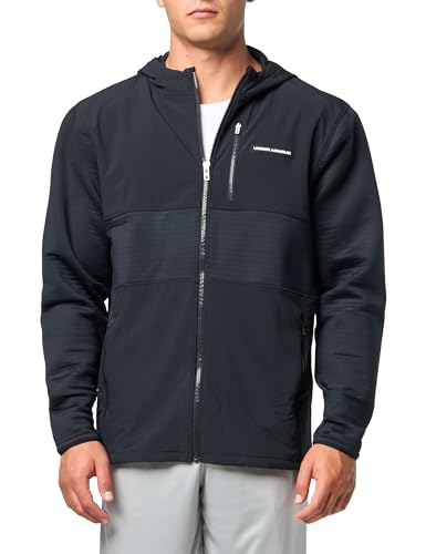 Amazon.com: Under Armour Men's Storm Daytona Full Zip, (001) Black