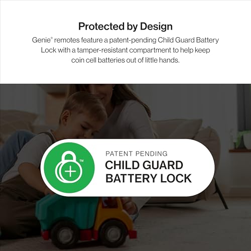 Image of Genie Universal Garage Door Opener Conversion Kit -Model GIR1DR-R | Fixes Range and Frequency Interference, Universal Receiver Kit, Upgrades and Converts Compatible Openers, Includes 1 Remote