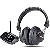 Avantree HT5009 40 Std Funkkopfhörer Kabellose zum Fernseher mit Sender (OPTISCH RCA AUX), Wireless Bluetooth 5.0 TV…