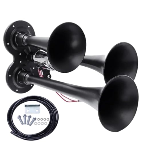 Kit haut-parleurs à air super fort 600DB à triple avertisseur pour semi-camion
