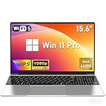 FUNYET Computer Portatile, 2026 Nuovo Laptop PC da 15,6 pollici,PC Portatil 16 GB RAM 512 GB SSD, Pentium Gold 4425Y, IPS FHD 1920 * 1080 Notebook Laptop, chiusura a 180°, 5000 mAh, studente