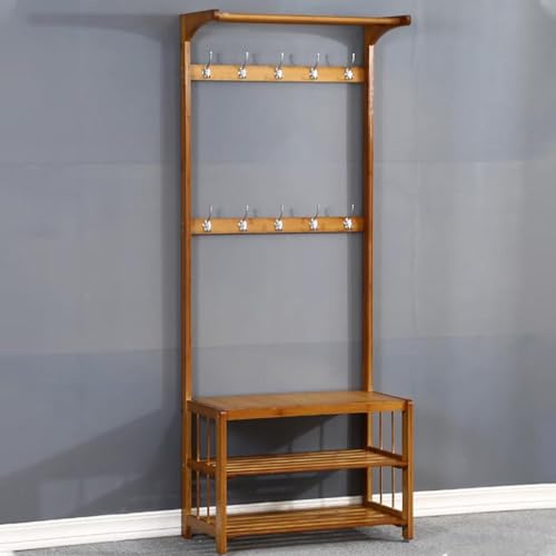 Meuble d'entrée avec porte-manteau 5 en 1 pour optimiser votre espace