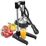Feraiti Cast Iron Manual Juicer Press, H...