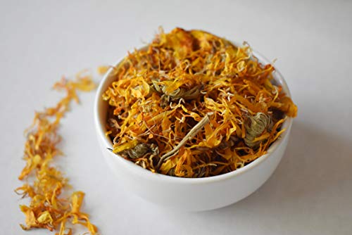 Anthony's Organic Calendula Flowers, 12 oz, Whole Flowers and Petals, Herbal Marigold Tea, Caffeine Free