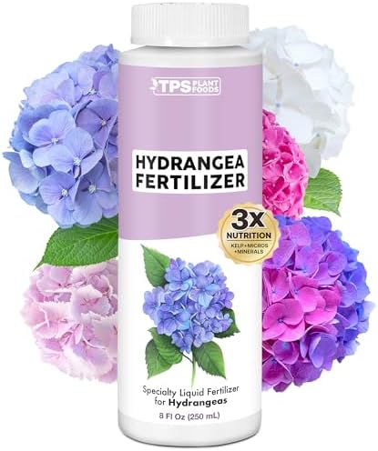 Hydrangea Fertilizer – Liquid Plant Food for Bigger Blooms, 8 oz