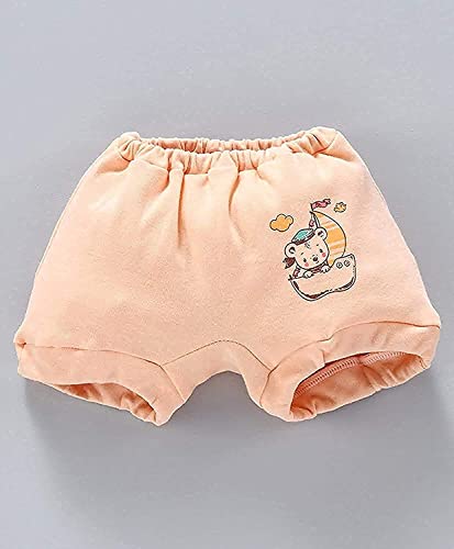 Image of KIKE New Born Baby Pure Cotton Printed Regular Fit Sando Innerwear Baniyan Kids Vest Infants Sleeveless Undershirts for Cute Boys Girls 0-24 Months Pack of 6