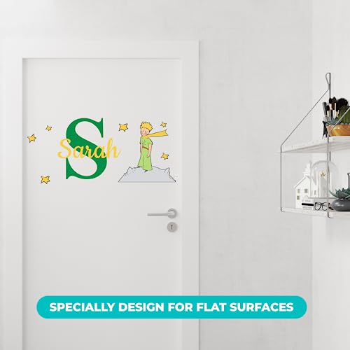 Decoración de pared personalizada EGD El Principito y estrellas miniatura 3