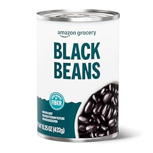 Amazon Grocery, Canned Black Beans,...