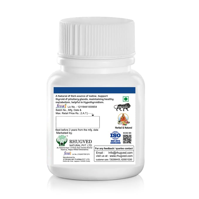 RNPL Ayurveda's Thyrofit Capsules | Pack of 30 Capsules | Helpful in Thyroid | Herbal and Safe Product - Image 4 thumbnail