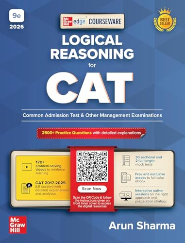 Image of CAT Arun Sharma - 2026-27 - QA + Verbal + DI + LR - Combo Set of 4 Books - All Courseware Books Which Include QR Scanner for Free Access to Online ... Questions, eBook etc. - FOR 2026-27 eXAMS