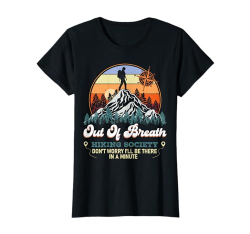 Escursionismo Mountain Adventure shirt Fuori fiato Escursionismo Società Maglietta